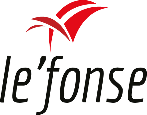 Logo Le'fonse — jenama pakaian yang dibekalkan oleh SAC Garment, Shah Alam