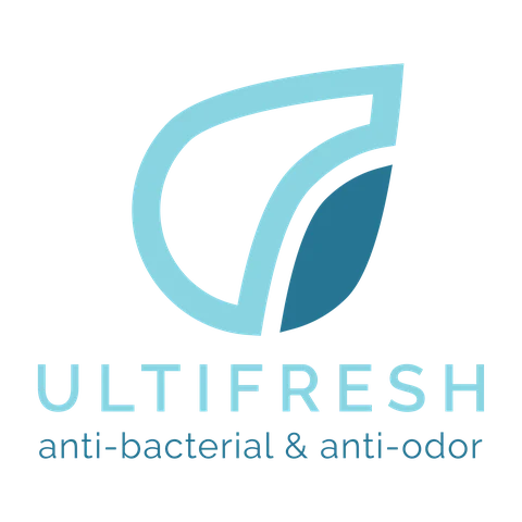 Logo Ultifresh — jenama pakaian yang dibekalkan oleh SAC Garment, Shah Alam
